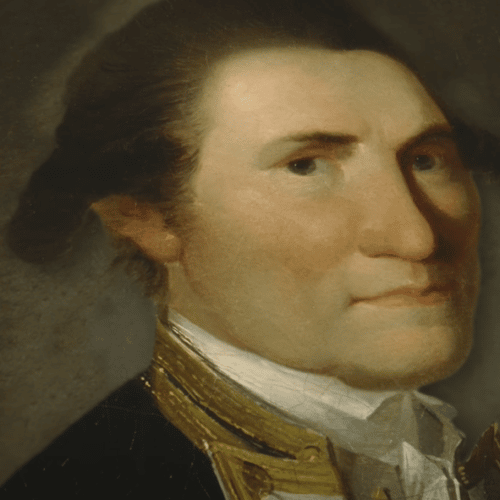 Painting of Captain James Cook